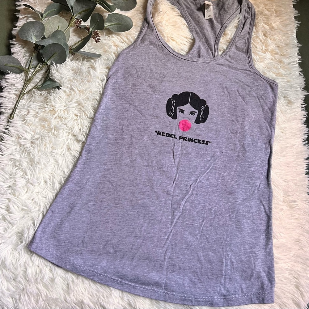 *2 for $20* Star Wars Rebel Princess Leia tank top